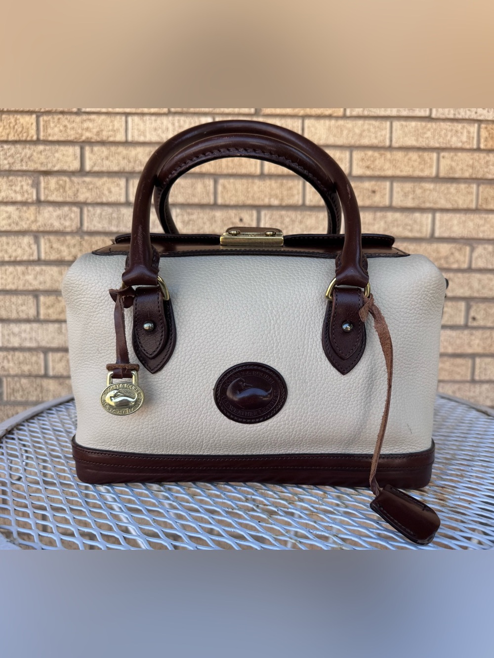 Dooney & Bourke All-Weather Leather Hand Fitted Satchel